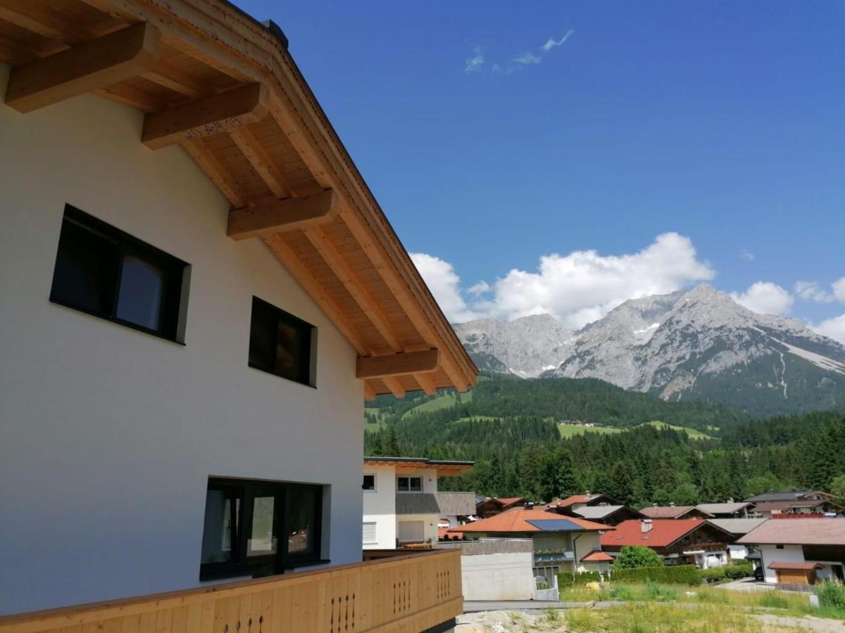 Appartement Kaiserplatzl Scheffau am Wilden Kaiser Bagian luar foto