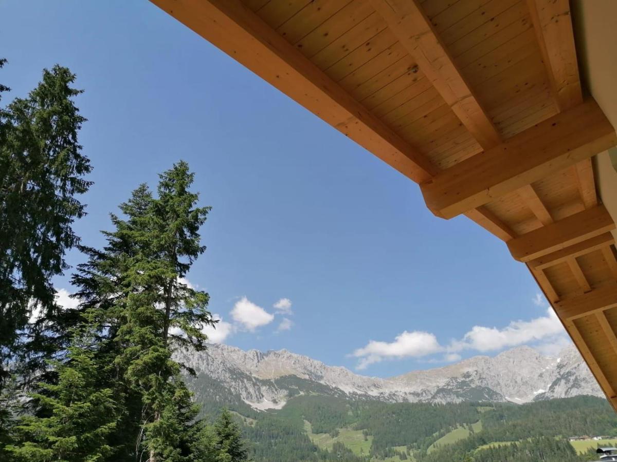 Appartement Kaiserplatzl Scheffau am Wilden Kaiser Bagian luar foto